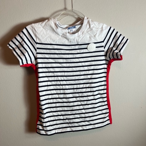 Jacadi paris stripe tee boys white size 10 new - Picture 8 of 8
